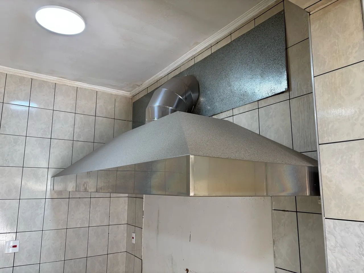 Coifa de Inox Industrial 