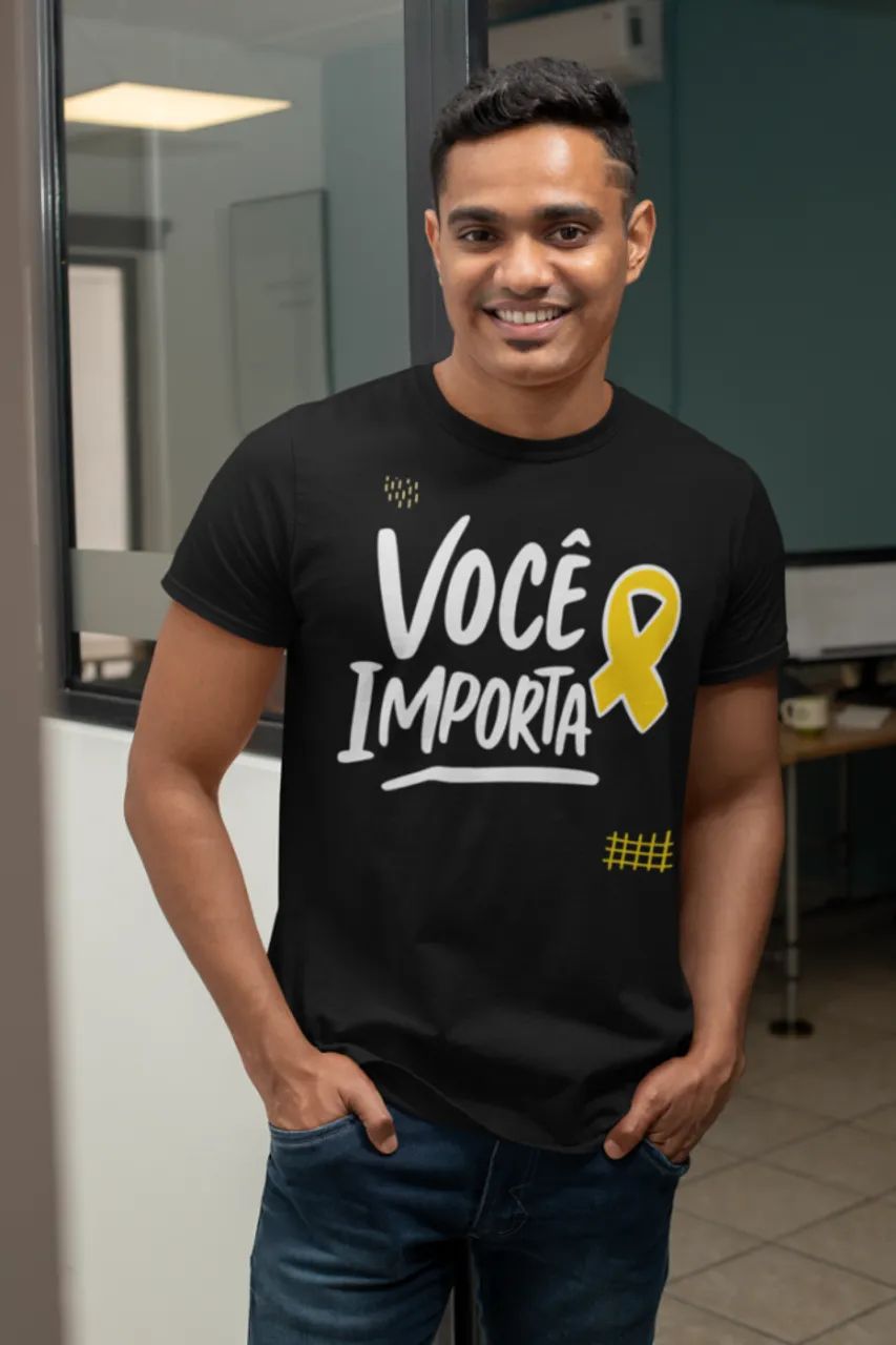 Blusas Personalizadas Setembro Amarelo - Foto 2
