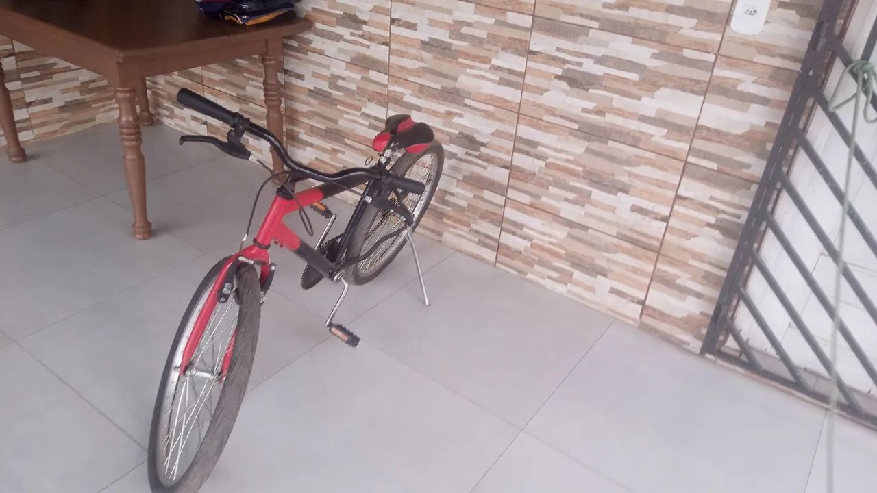 Bicicleta zerada sem nenhum risco de arranhão sem nada zerada - Foto 4