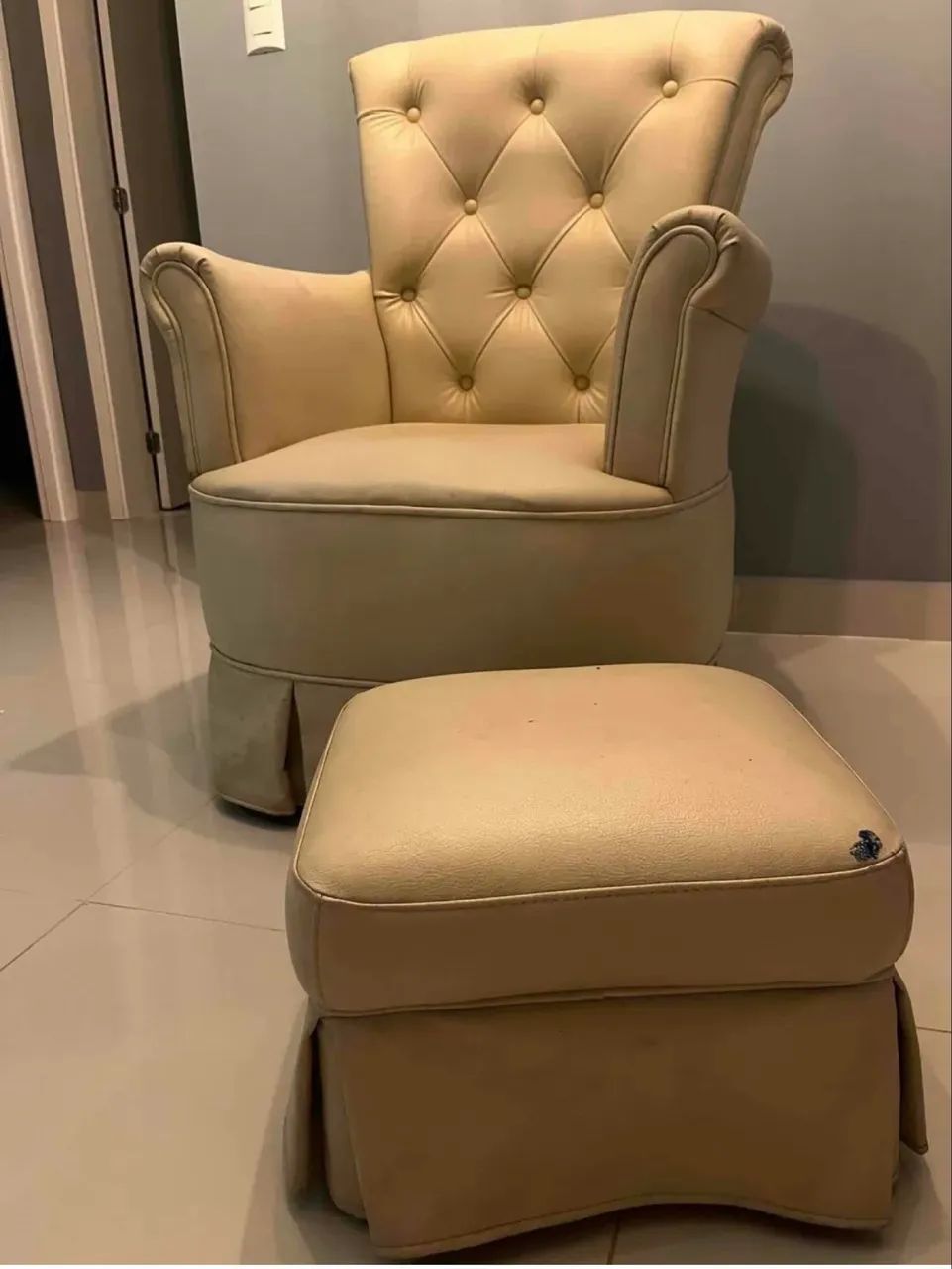 Poltrona amamentação com balanço  - Foto 2