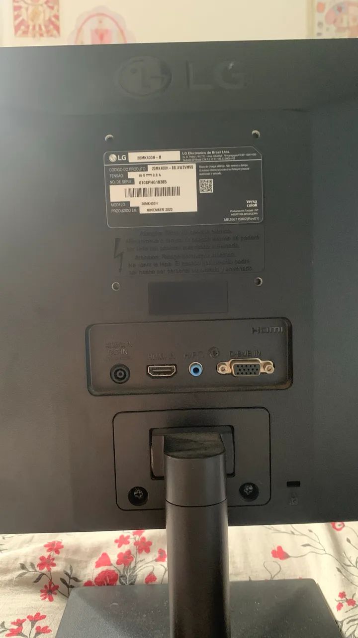 Monitor LG 20mk400h-b 19.5 polegadas - Foto 3