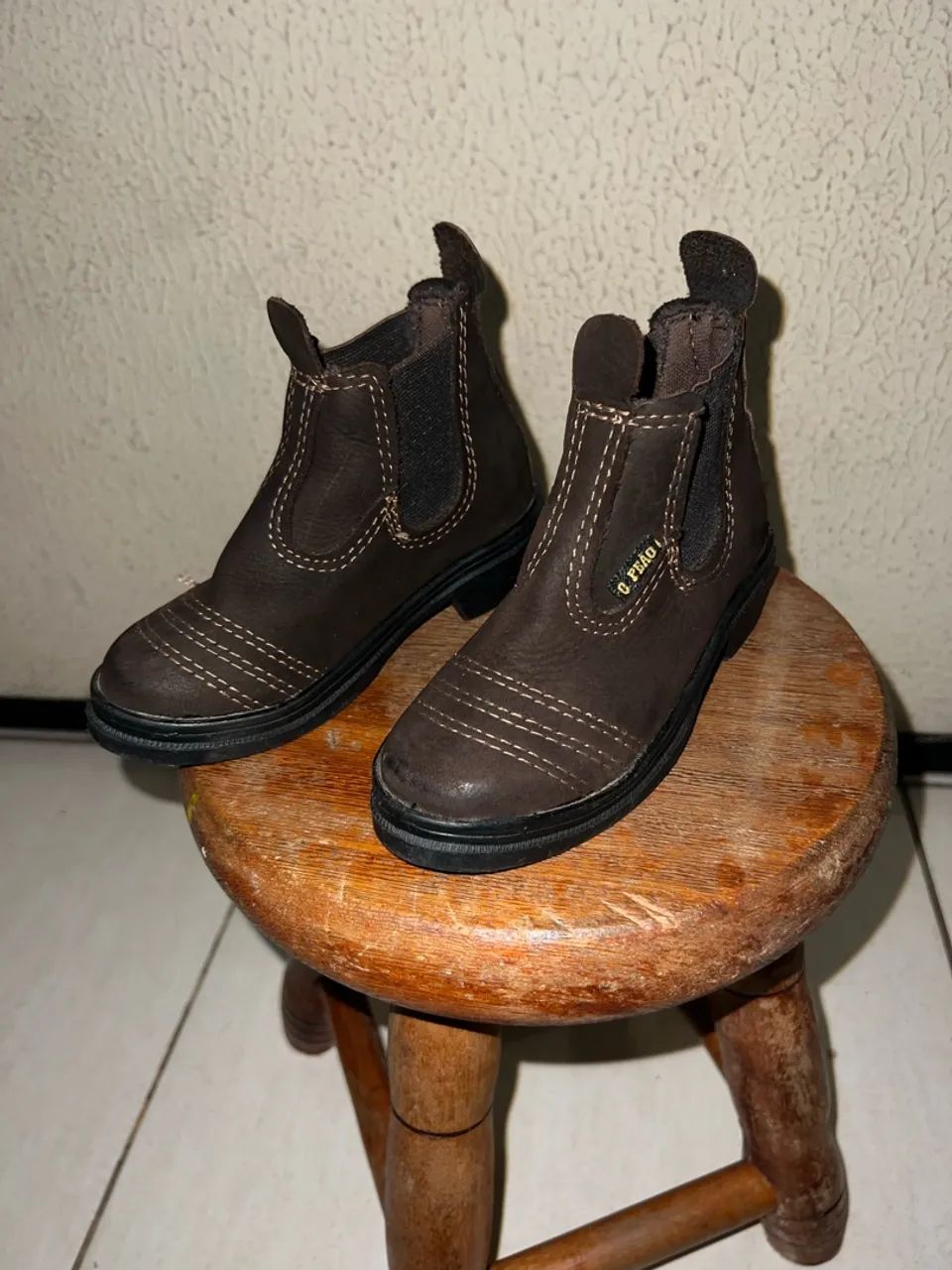 Bota de couro, infantil  - Foto 2