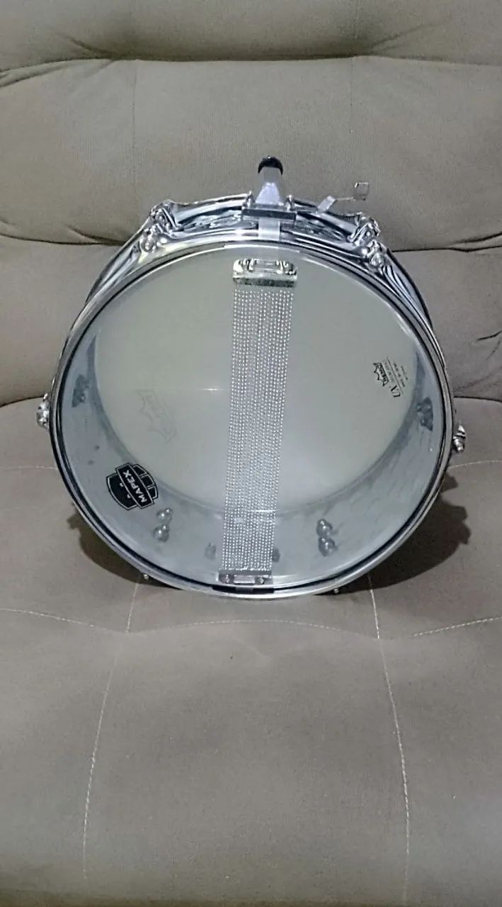 Caixa Mapex Aço 12x5 Martelada - caixa bateria 12 polegadas  - Foto 3