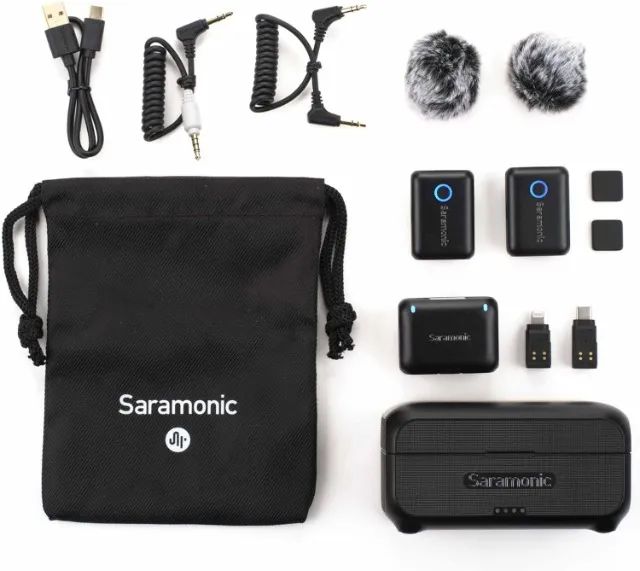 Microfone sem fio Saramonic Blink500b2+ NOVO - Foto 2