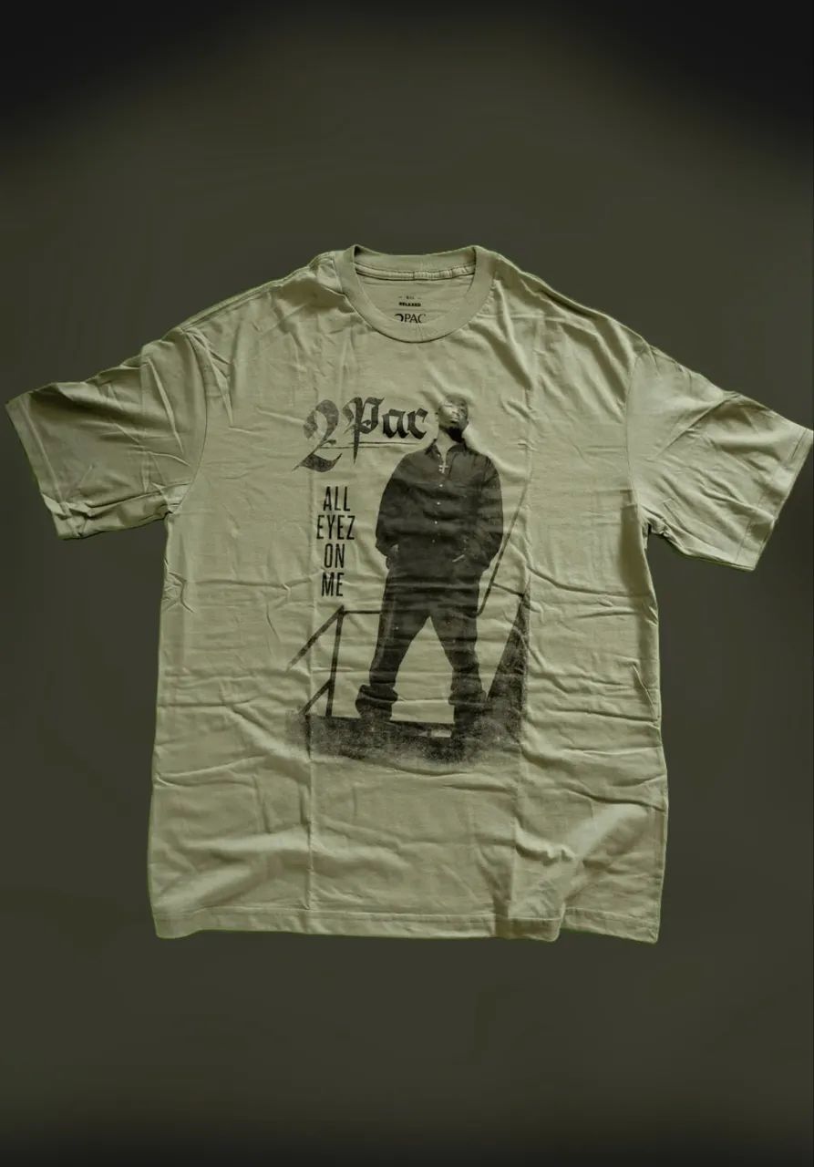 Camiseta Tupac Verde (Original)