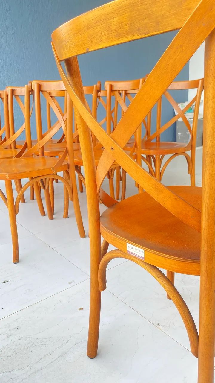 Kit 10 cadeiras artnobre novinhas  - Foto 5