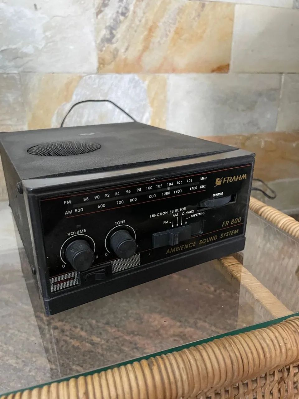 Amplificador som ambiente 