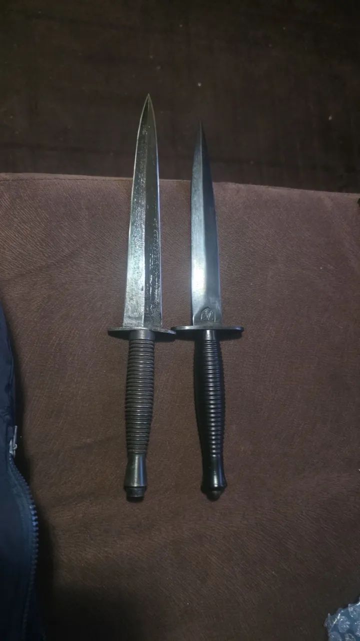 Faca antiga militar 