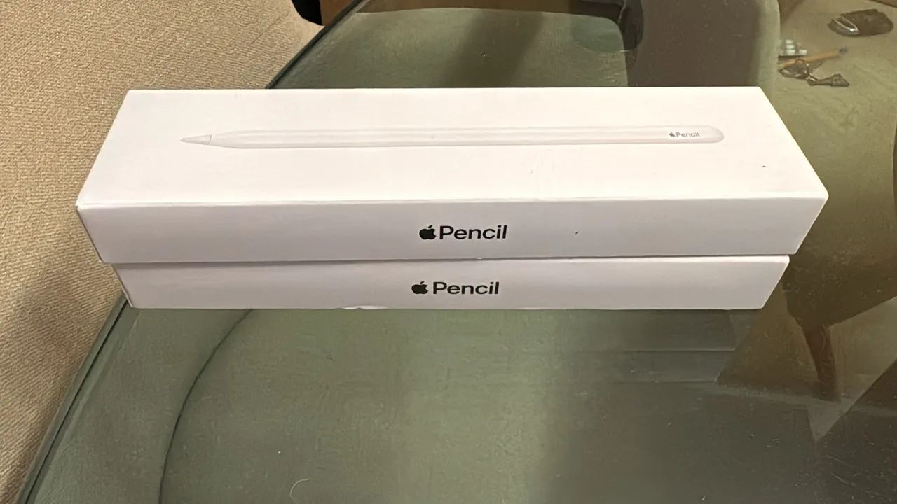 Apple Pencil geração II na caixa 