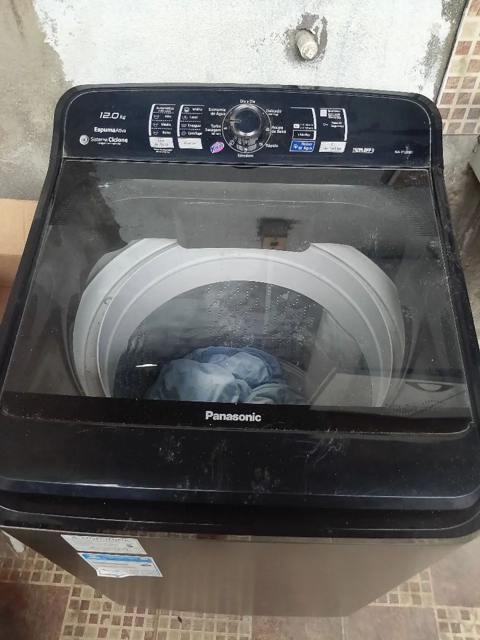 Máquina de lavar 12 kg