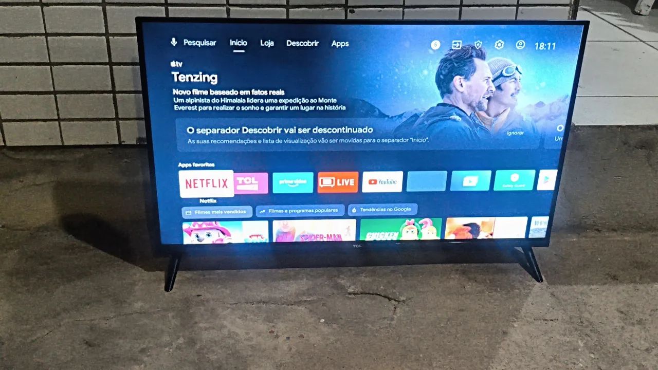 Tv Smart TCL 32 Polegadas Android Completa Top de Verdade  - Foto 2