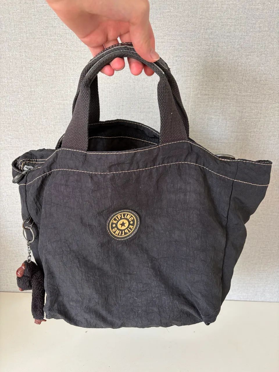 Bolsa Kipling Preta