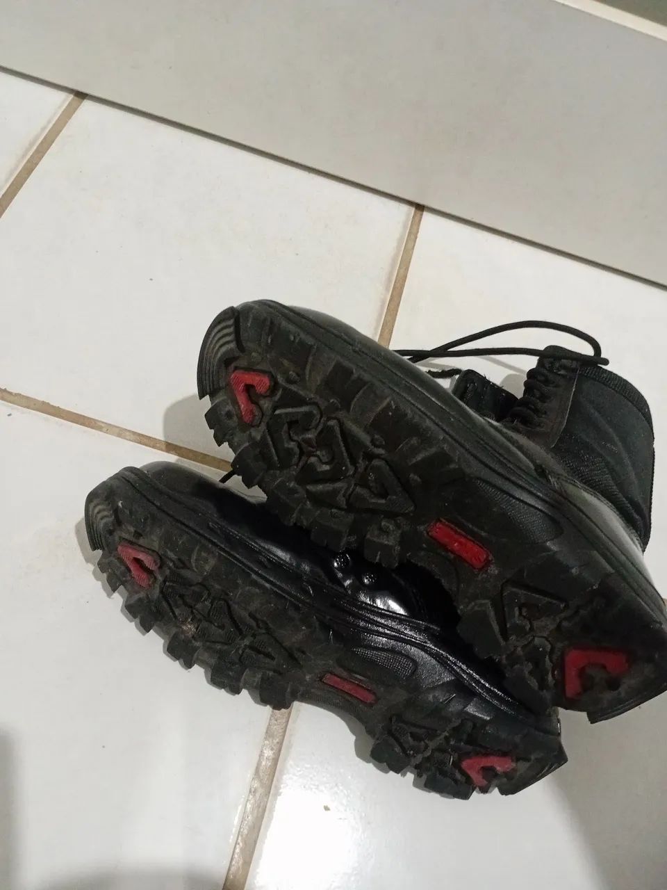 Coturno Militar Pricer Troller com zíper. Tamanho 40 - Foto 4