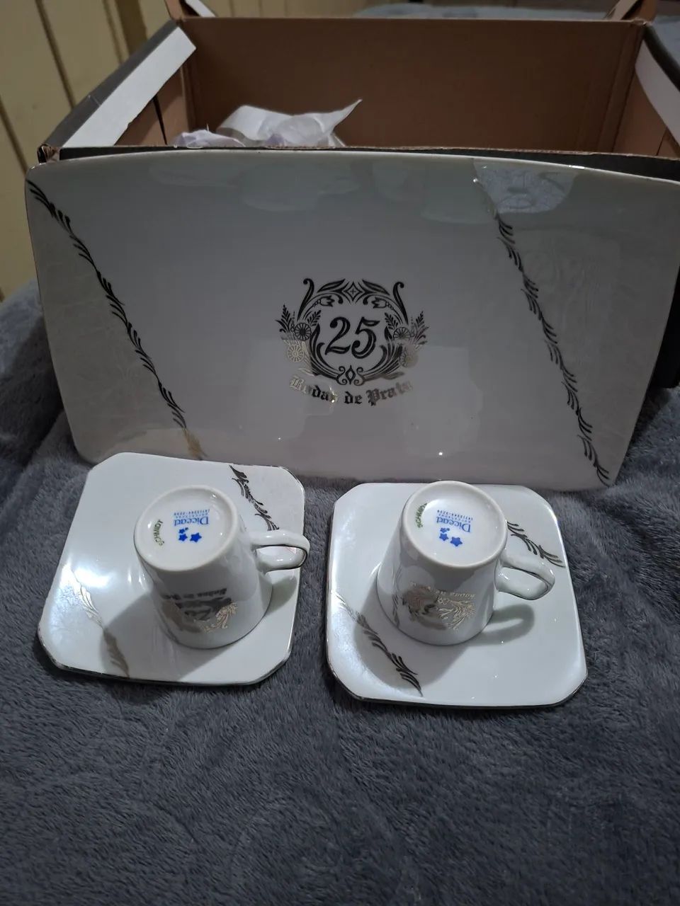 Jogo de cha de prata - Foto 2