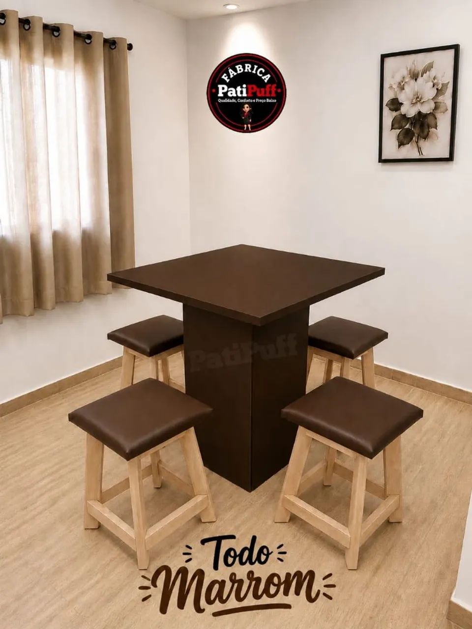 Mesa com 4 Banquetas  - Foto 5