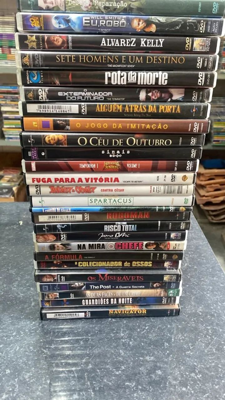 Dvds Hugo vários 