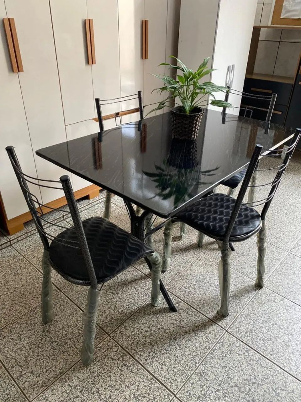 Mesa de Cozinha Marmorizado Nova, Entrego - Foto 2