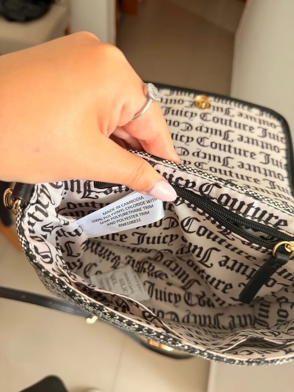 Bolsa juicy couture original nunca usada  - Foto 4