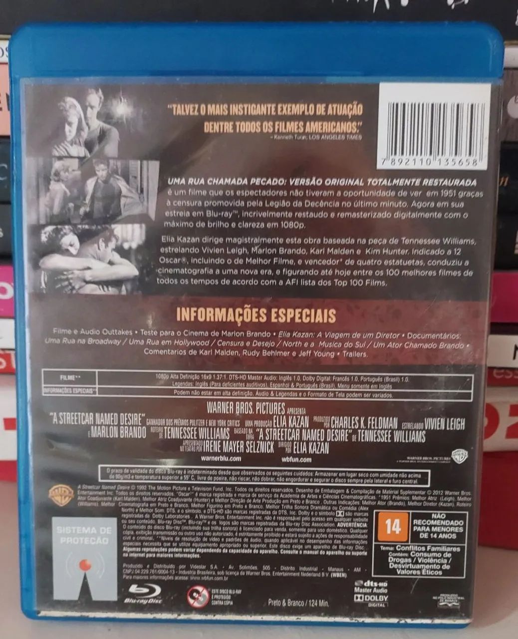 Blu- Ray Uma Rua Chamada Pecado - Original  - Foto 2