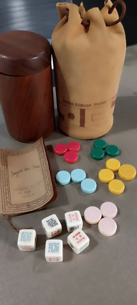 Jogo Dados Astecas - Pocker