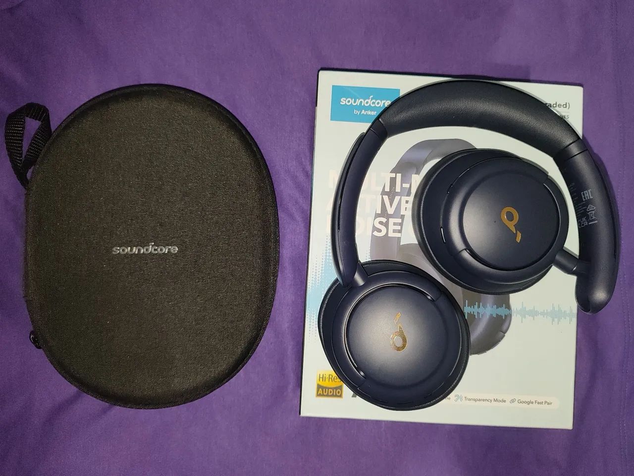 Fone Anker Soundcore Life Q30 - Cancelamento de Ruído (ANC) + Case