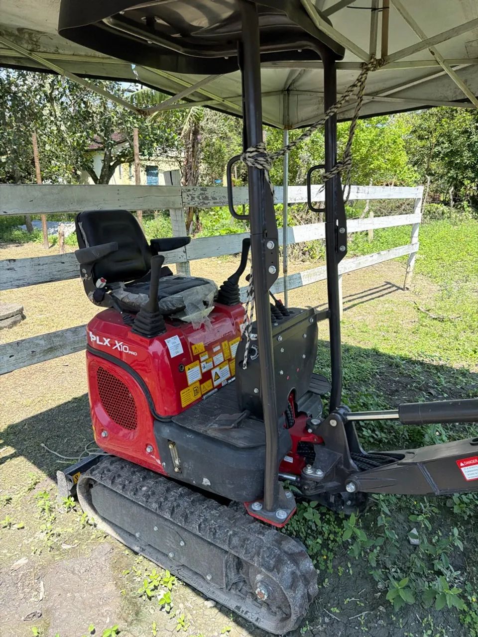 Mini escavadeira nova PLX  - Foto 2