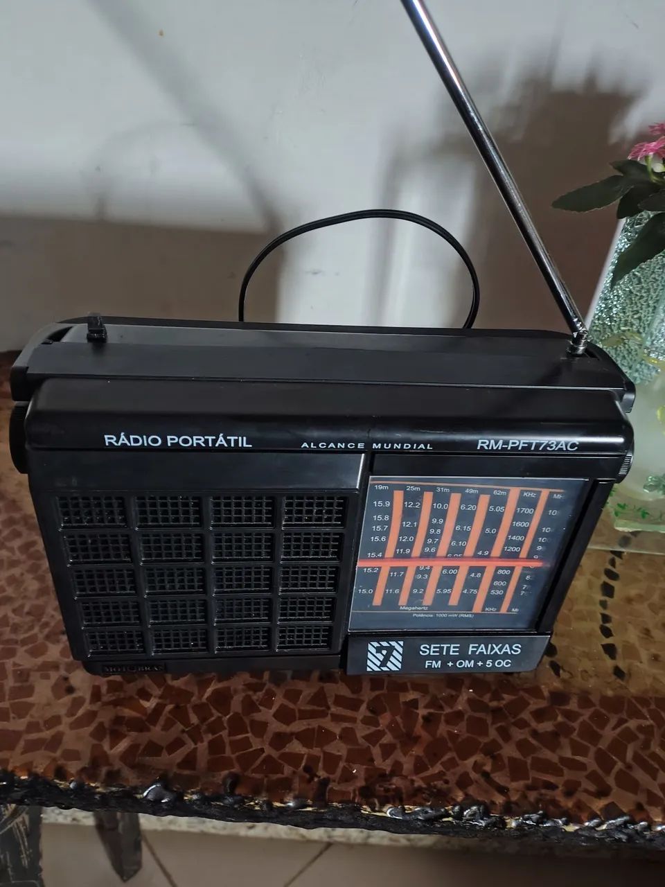 Rádio motobras 7 faixas