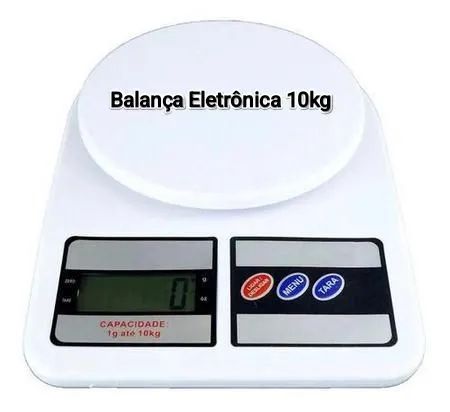 Balança Eletrônica Altomex Branca 10kg Novo 