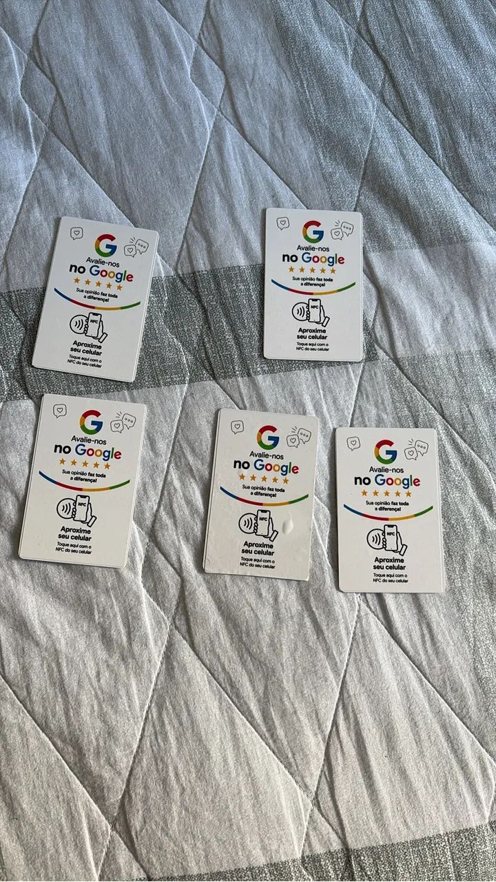 Cartão NFC Google Customizado - Foto 2
