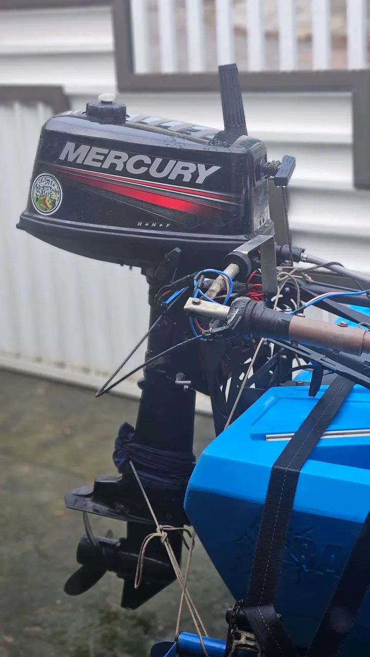 Motor de popa mercury 5hp  - Foto 4