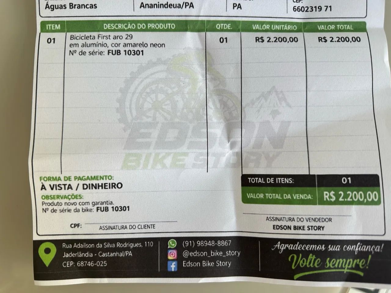 Bike aro 29 nova QUADRO FIRST - Foto 2