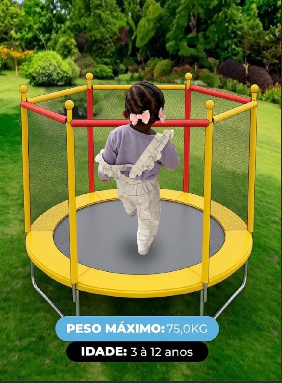 Aluguel mini cama elástica - Pegue e monte  - Foto 2