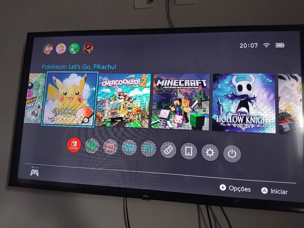 Nintendo Switch Desbloqueado + Kit Completo (avalio troca em series s) - Foto 4