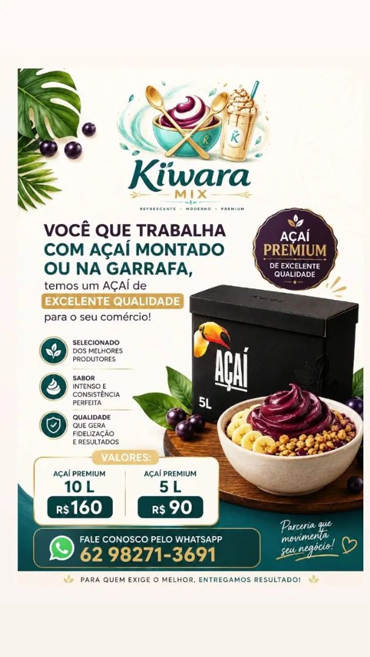 Açaí e sorvete  - Foto 2