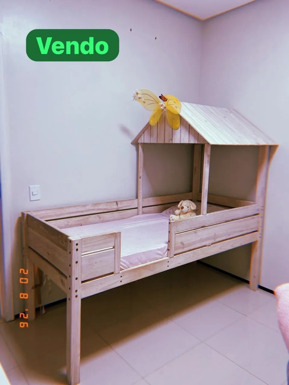 Vendo cama infantil + colchão  - Foto 2