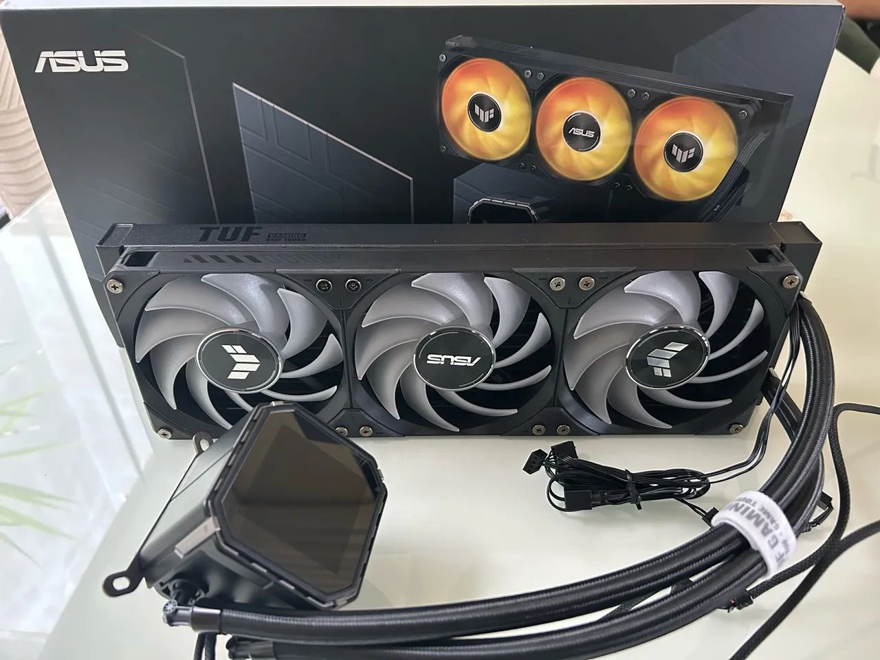 Water cooler asus tuf lc III 360 argb lcd - Foto 3