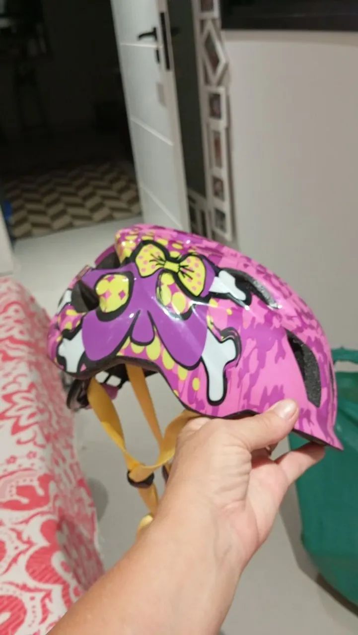 Capacete infantil,