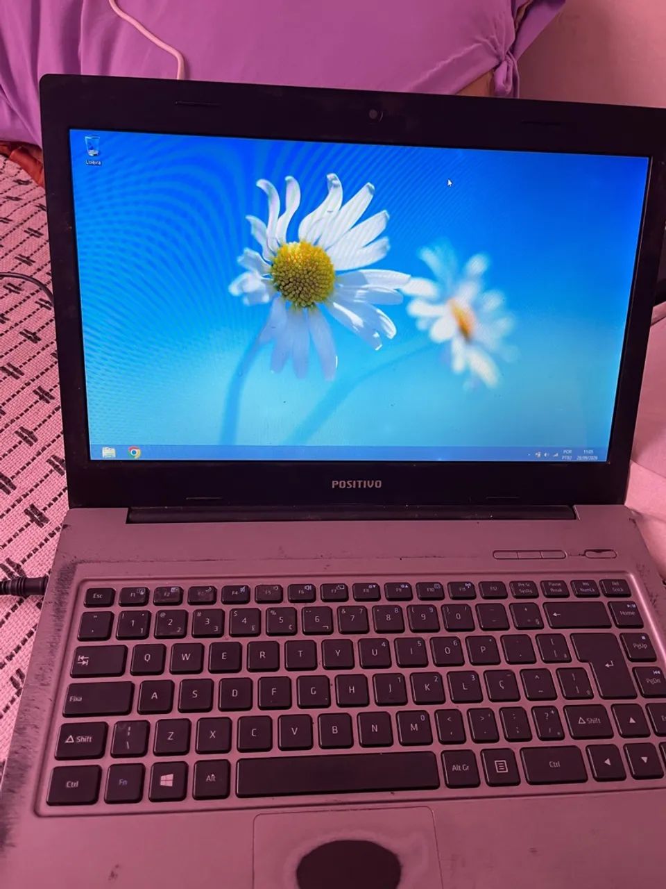 Vendo notebook positivo tudo rodando 