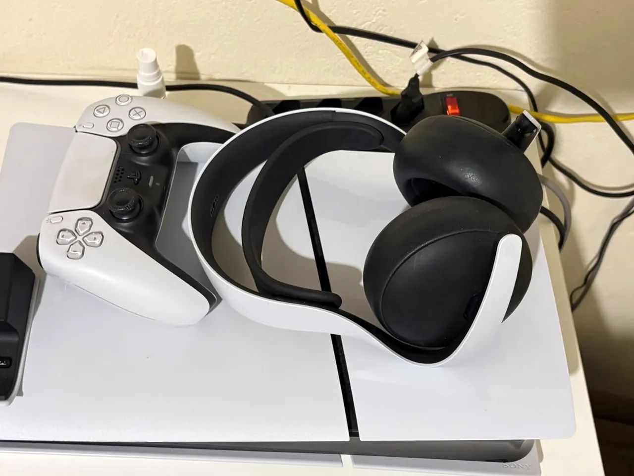 PS5 Slim + Leitor de Disco + DualSense Edge + PULSE 3D - Foto 2
