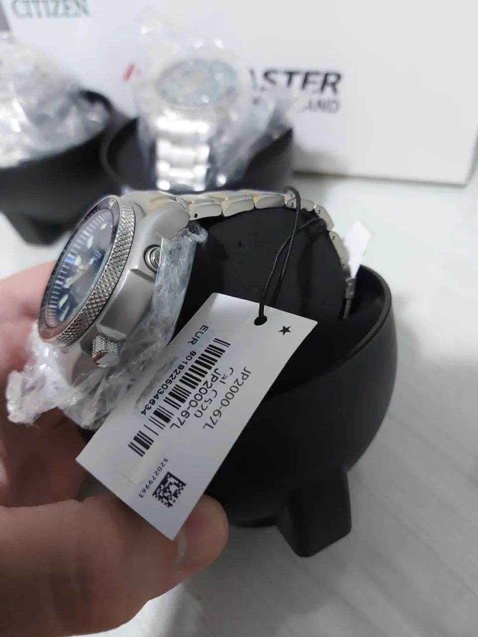 アケルナル Relógio Citizen Aqualand Promaster Jp2000-67l Azul NOVO