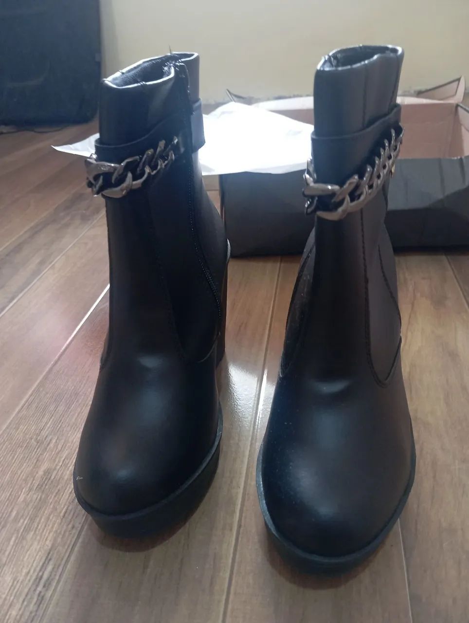 Bota feminina T 36 - Foto 4