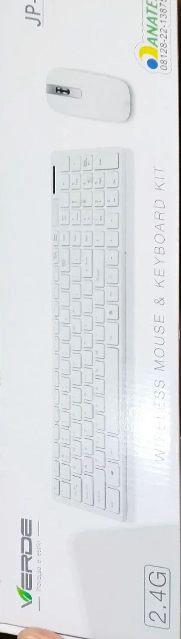 Kit teclado e mouse sem fio  - Foto 2
