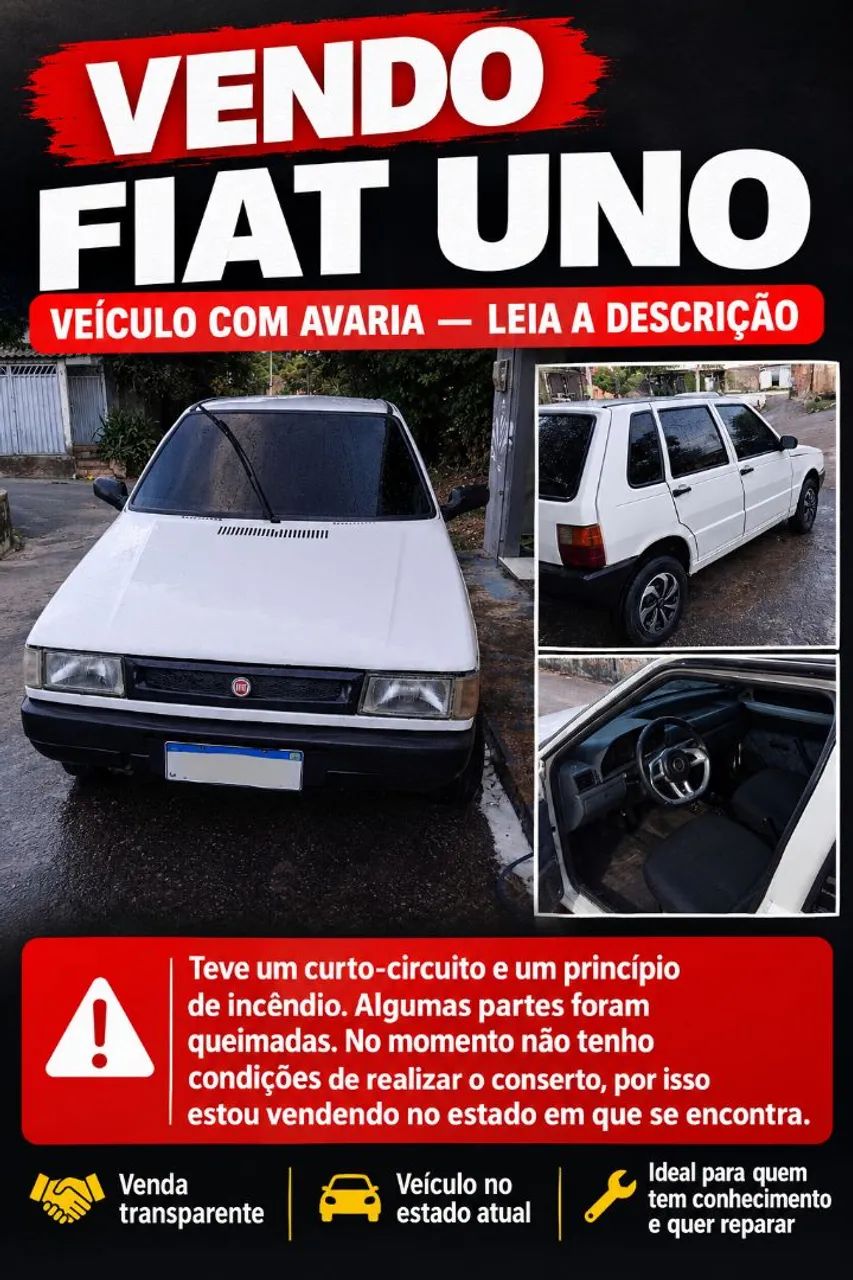 Fiat Uno Mille 1.0 Fire/ F.flex/ Economy 2P 2002