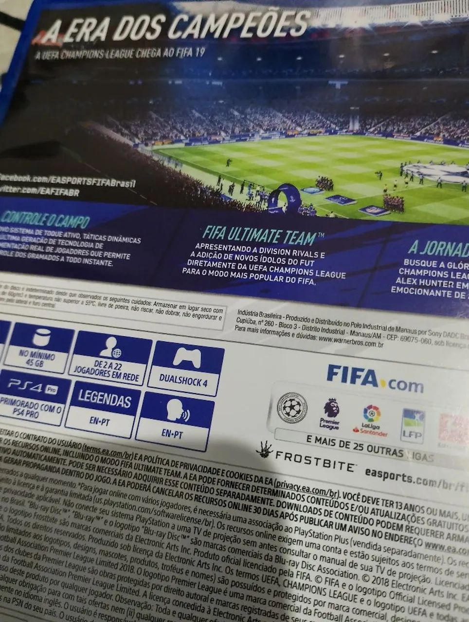 FIFA 19 PS4 faço Olx pay  - Foto 3