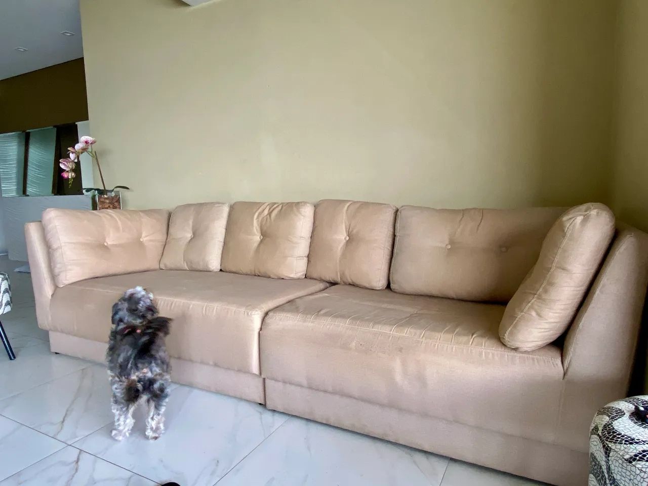 Doação sofá 2,70 - Foto 2