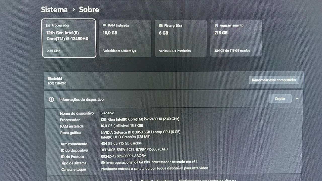Notebook Gamer - Foto 4