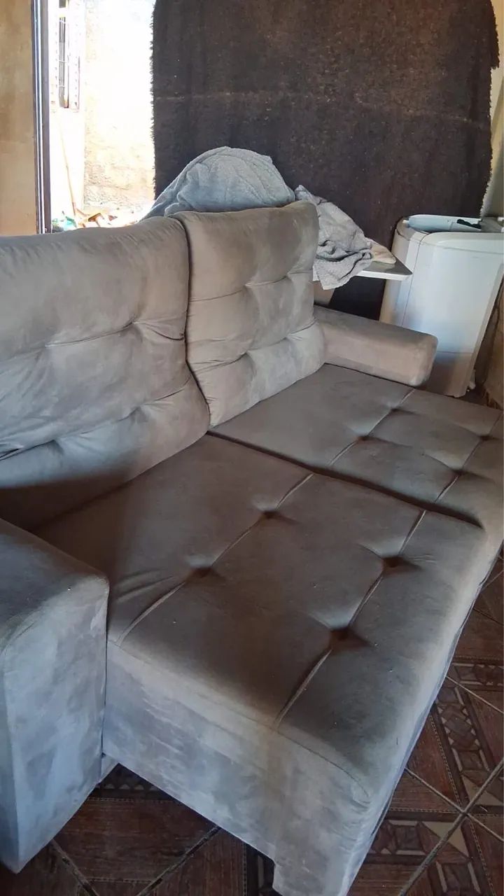 Vendo sofá novo em excelente estado  - Foto 3