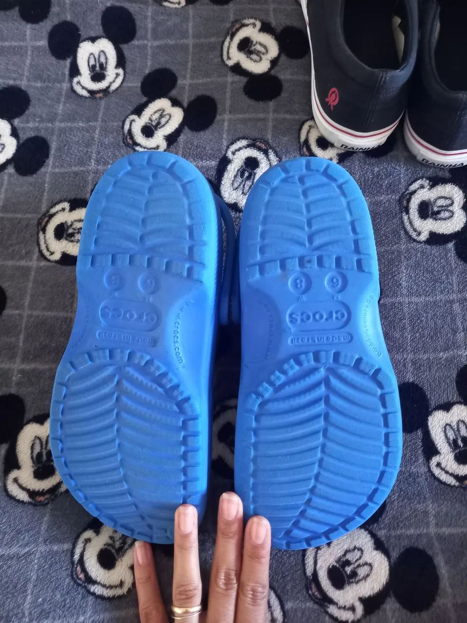 Crocs Azul tam.36 (usado) - Foto 2