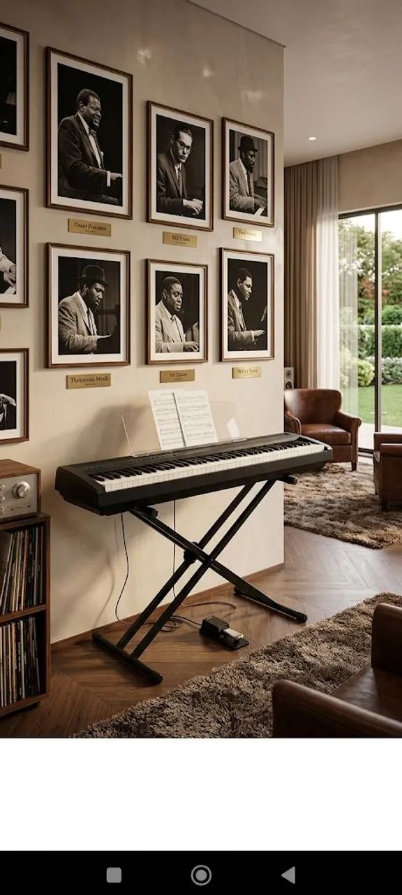 Piano Digital Yamaha P85 Perfeito Estado - Foto 2