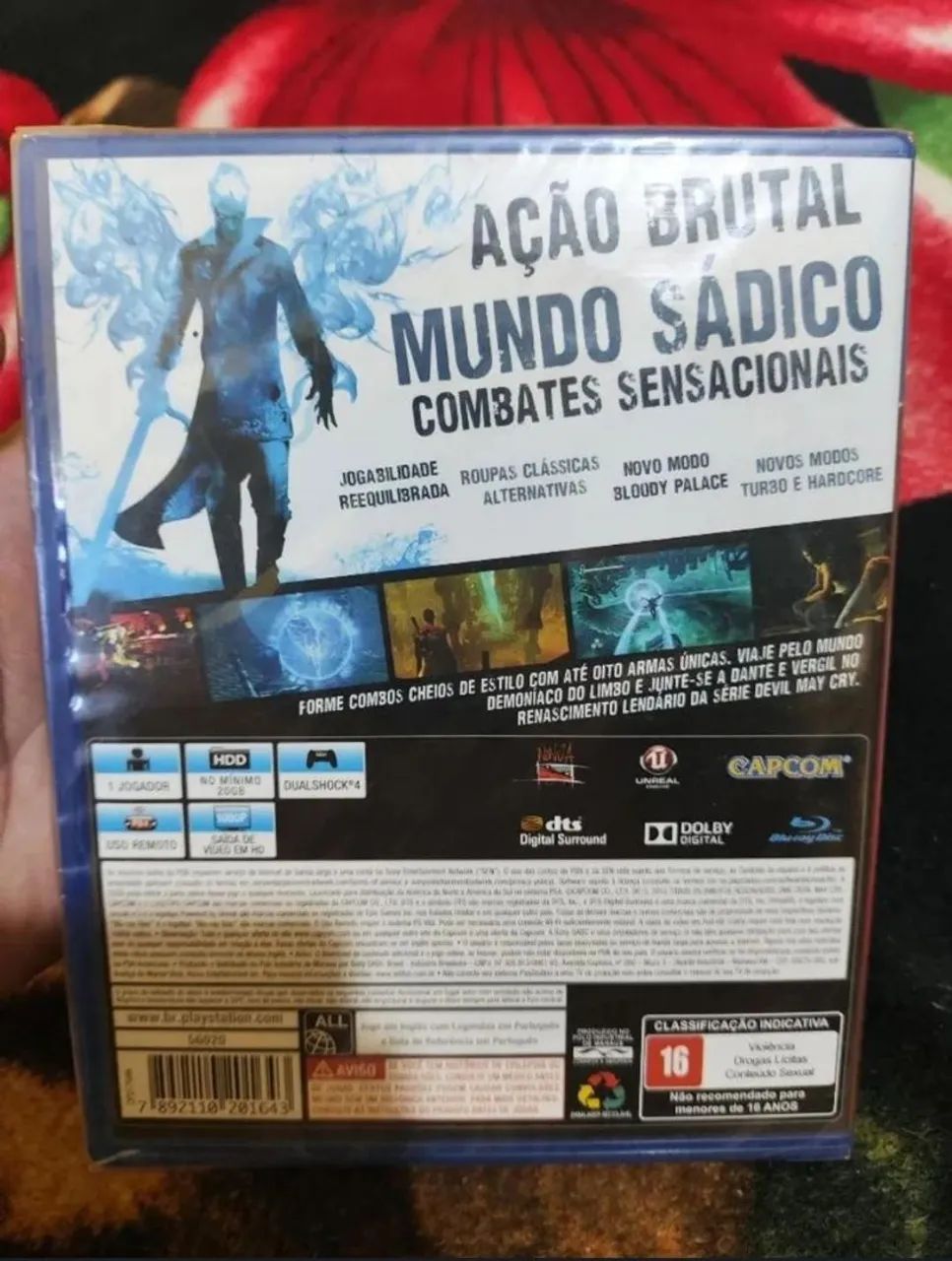 Jogo ps4 lacrado Dmc Devil may cry definitive edition  - Foto 2